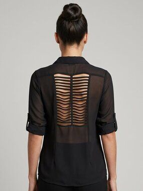 ⭐️ 5 for 20$! ⭐️Seductions Sheer Open Back Top